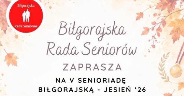 V Senioriada Biłgorajska – Jesień ’26 odbędzie się 15 października 2026 r. w Biłgoraju. Organizatorzy przedstawili zaktualizowany harmonogram wydarzenia, które połączy aktywność sportowo-rekreacyjną, profilaktykę i integrację seniorów.